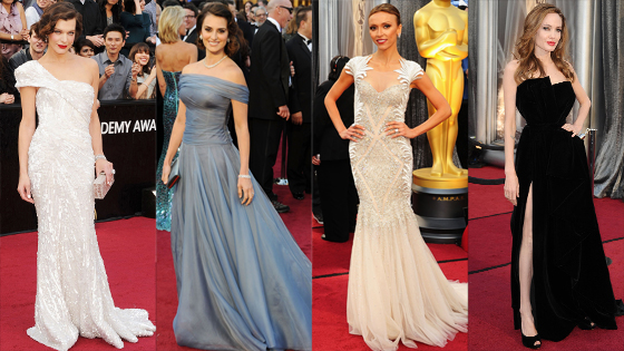 Giuliana Rancic, Milla Jovovich, Penelope Cruz, Angelina Jolie Giuliana Rancic, Milla Jovovich, Penelope Cruz, Angelina Jolie